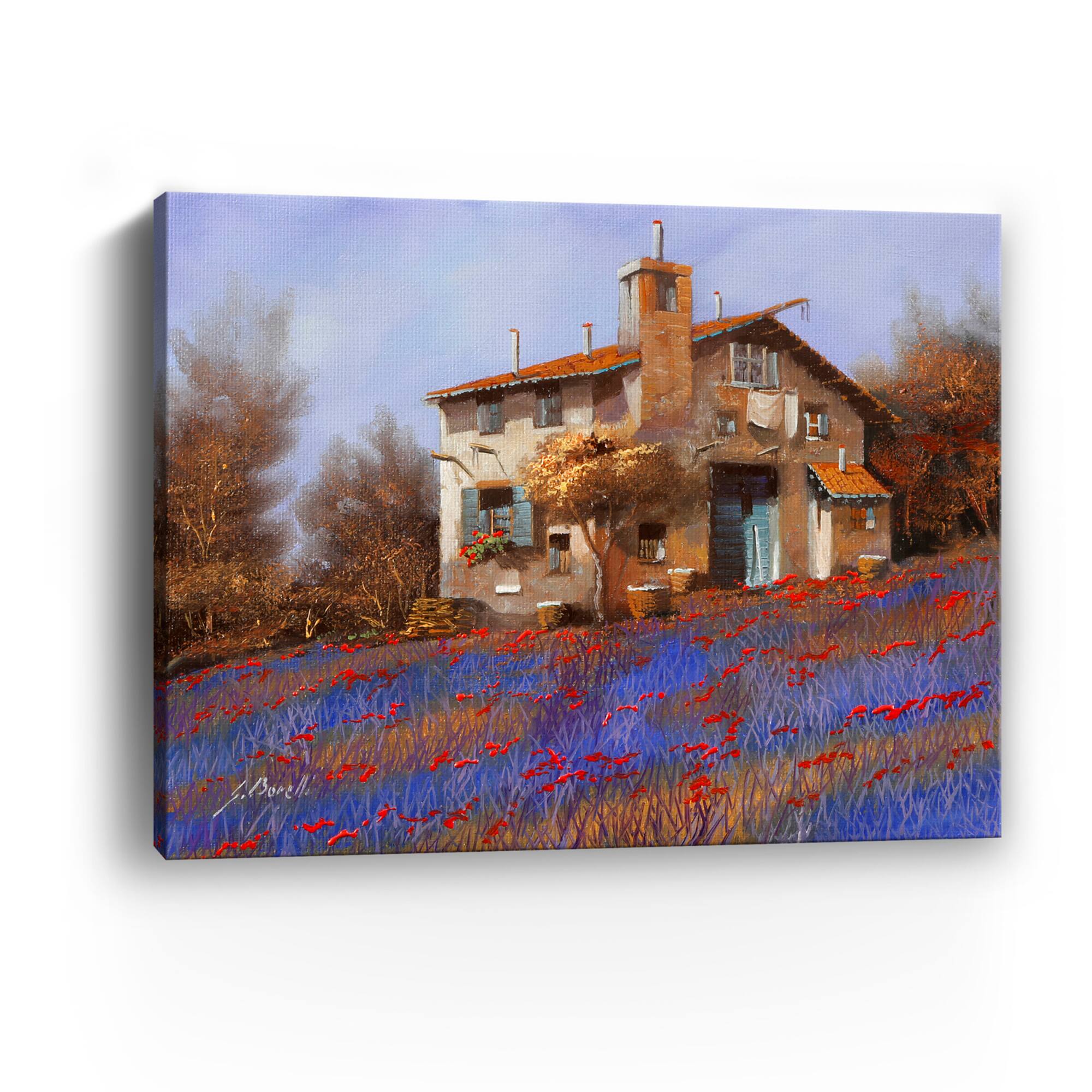 Lumaprints Egypt Blue Canvas Giclée Art